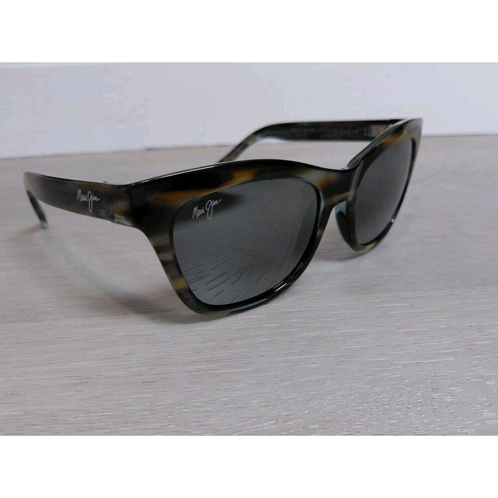 Maui Jim Sweet Leilani 722-63 Brown Aquamarine Polarized Sunglasses
